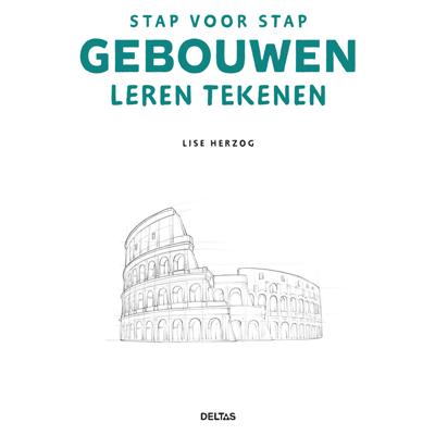 Deltas Stap voor stap gebouwen leren tekenen hobbyboek