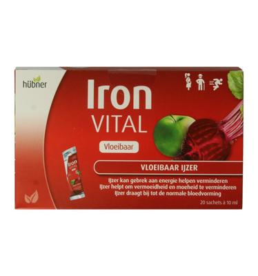 Iron vital vloeibaar ijzer 20x10ml