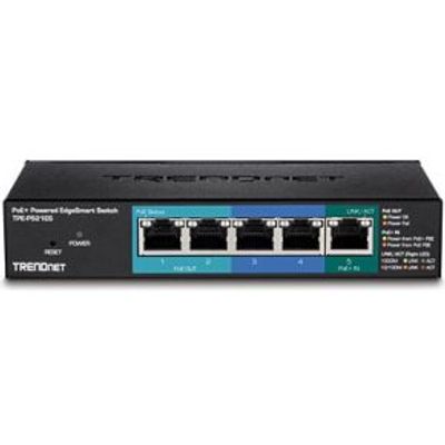 Trendnet TPE-P521ES netwerk-switch Managed Gigabit Ethernet (10/100/1000) Zwart Power over Ethernet