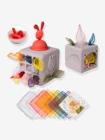 Doos met doekjes pop-up - TAF TOYS meerkleurig Doos met doekjes pop-up - TAF TOYS meerkleurig