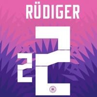 Rüdiger 2 (Officiële Duitsland Away Bedrukking 2024-2025)