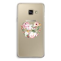 GRL PWR Flower: Samsung Galaxy A3 (2016) Transparant Hoesje