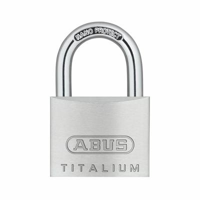 Sleutelslot ABUS Titalium 64ti/50 Aluminium Rechthoekig