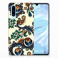 Siliconen Hoesje Huawei P30 Barok Flower Siliconen Hoesje Huawei P30 Barok Flower