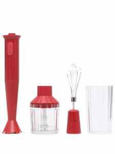 Alessi ensemble d'accessoires de mixeurs Plissé - Rouge