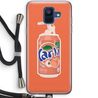 S(peach)less: Samsung Galaxy A6 (2018) Transparant Hoesje met koord