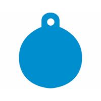 Naamplaatje Imarc Circle Blauw