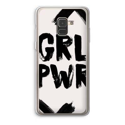 Girl Power #2: Samsung Galaxy A8 (2018) Transparant Hoesje