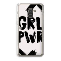 Girl Power #2: Samsung Galaxy A8 (2018) Transparant Hoesje