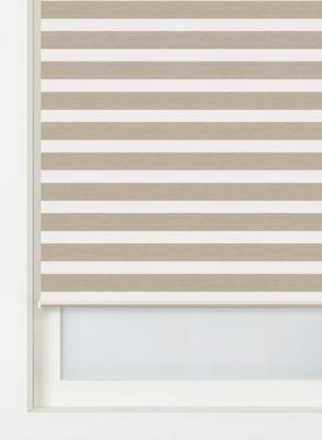HEMA Duo Rolgordijn Structuur Verduisterend Beige (beige)
