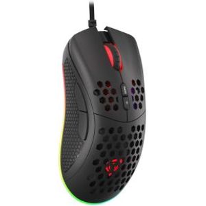GENESIS NMG-1839 Krypton 555 USB Gaming Muis Ambidextrous Zwart