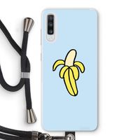 Banana: Samsung Galaxy A70 Transparant Hoesje met koord