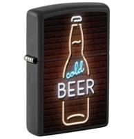 Zippo Aansteker Cold Beer Neon 3D Effect
