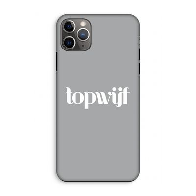 Topwijf Grijs Wit: iPhone 11 Pro Max Tough Case