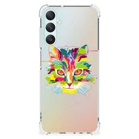 Samsung Galaxy A05s Stevig Bumper Hoesje Cat Color