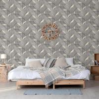 DUTCH WALLCOVERINGS DUTCH WALLCOVERINGS Behang donkergrijs - thumbnail