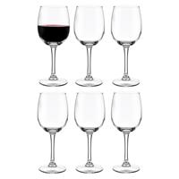 Vicrila wijnglazen Tempranillo - 6x stuks - voor rode en witte wijn - 530 ml