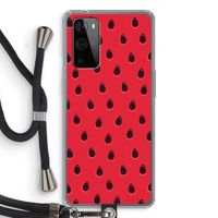 Watermelon: OnePlus 9 Pro Transparant Hoesje met koord
