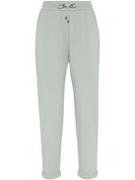 Brunello Cucinelli pantalon de jogging à coupe fuselée - Vert