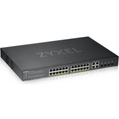 ZyXEL GS1920-24HPV2 Managed Gigabit Ethernet (10/100/1000) Zwart Power over Ethernet (PoE)