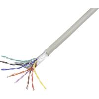 Conrad Components 1226969 Telefoonkabel J-Y(ST)Y 8 x 2 x 0.6 mm Grijs 10 m