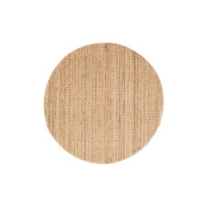 Kave Home Rond Vloerkleed Madelin Jute, 150cm - Naturel