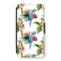 Kleurrijke papegaaien: iPhone 12 Flip Hoesje