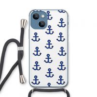 Ankers: iPhone 13 mini Transparant Hoesje met koord