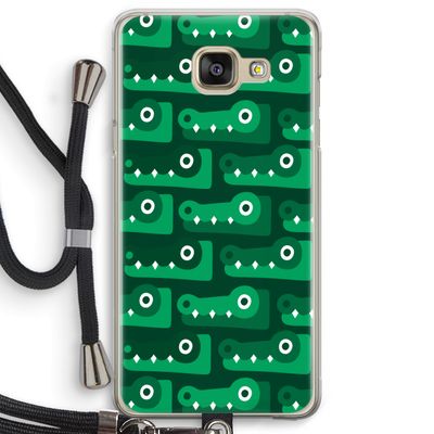 Crocs: Samsung Galaxy A5 (2016) Transparant Hoesje met koord