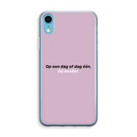 gij beslist: iPhone XR Transparant Hoesje gij beslist: iPhone XR Transparant Hoesje