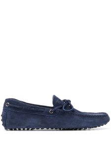 Tod's mocassins à détail noué - Bleu