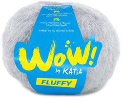 Katia WOW - Fluffy 081 Licht grijs