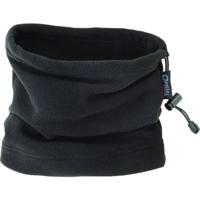 Opsial 2-in-1 nekwarmer / muts - fleece - zwart - one size Opsial 2-in-1 nekwarmer / muts - fleece - zwart - one size