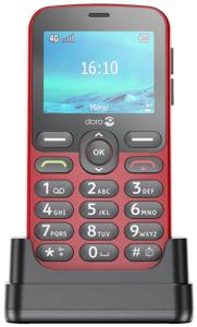 Doro 1880 - Eenvoudige Senioren GSM - 4G - Rood