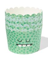HEMA Bakjes 9.3x6cm papier monster - 8 stuks