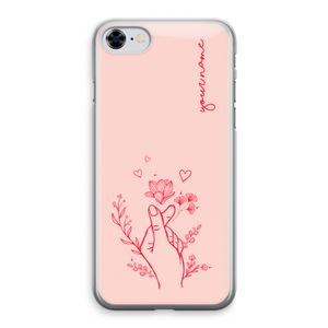 Giving Flowers: iPhone 8 Transparant Hoesje