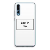 Link in bio: Huawei P20 Pro Transparant Hoesje