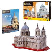 Cubic Fun National Geographic 3D Puzzel St. Pauls Cathedral 107 Stukjes - thumbnail
