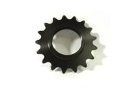 Fixed Tandwiel 19t + Lockring - Zwart