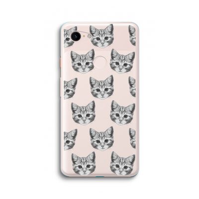 Kitten: Google Pixel 3 XL Transparant Hoesje