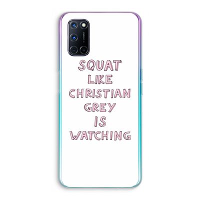 Christian Grey: Oppo A72 Transparant Hoesje
