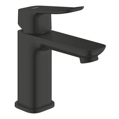 Wastafelmengkraan Grohe Dice S-Size Es Push Open Mat Zwart