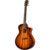 Breedlove USA Jeff Bridges Signature Oregon Concerto CE Bourbon Burst Gloss elektrisch-akoestische westerngitaar