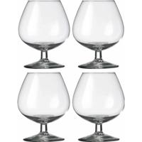 Royal Leerdam Cognacglazen Specials - 4x stuks - 800 ml - Whisky - Cognac glazen op voet