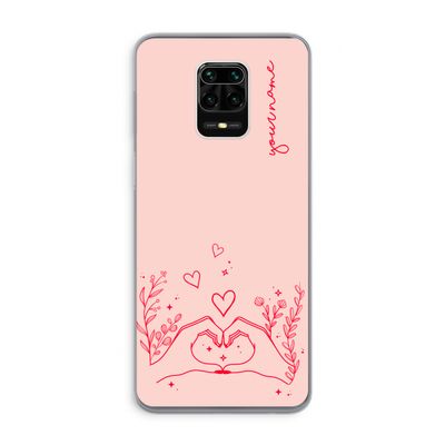 Love is in the air: Xiaomi Redmi Note 9 Pro Transparant Hoesje
