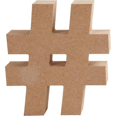 Creativ Company Symbool # mdf 13cm, 1st.