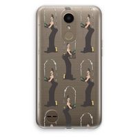 Pop Some Kim: LG K10 (2017) Transparant Hoesje