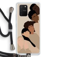 Sweet creatures: Samsung Galaxy S10 Lite Transparant Hoesje met koord