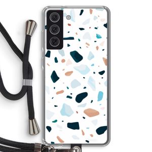 Terrazzo N°13: Samsung Galaxy S21 FE Transparant Hoesje met koord