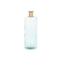 Vaas Home ESPRIT Transparant Russen Gerecycled glas Natuurlijk 25 x 25 x 75 cm